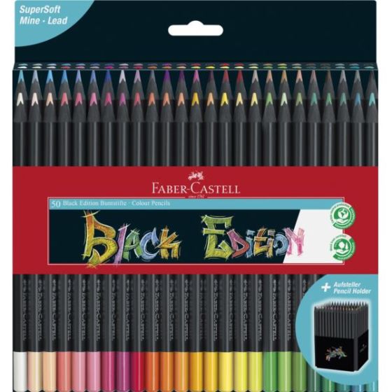 Black Edition 50 ct Colored Pencils