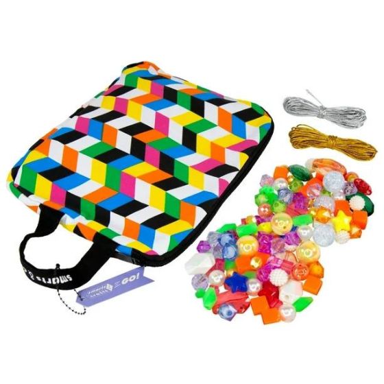 Smarts & Crafts Go: Multi-Color Jewelry Maker 125 pc Kit