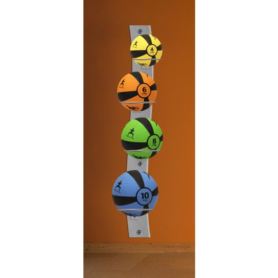 Wall-Mounted Medicine Ball Rack Package
