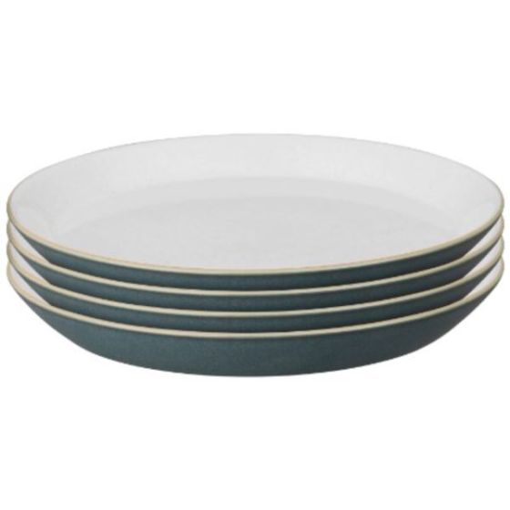 Denby Impression Charcoal Set of 4 Medium Plate