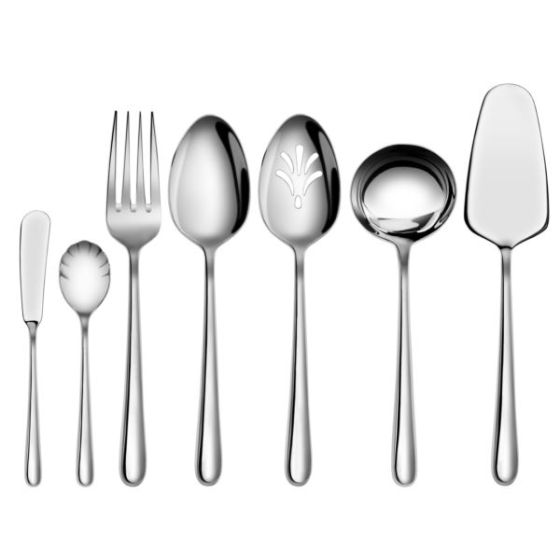 47-Piece Rain II Flatware Set