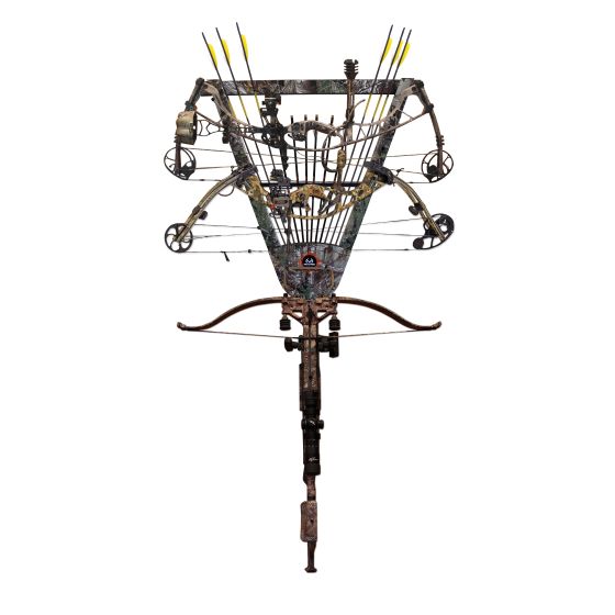 3-Bow/12-Arrow Wall Storage Rack - Camo/REALTREE