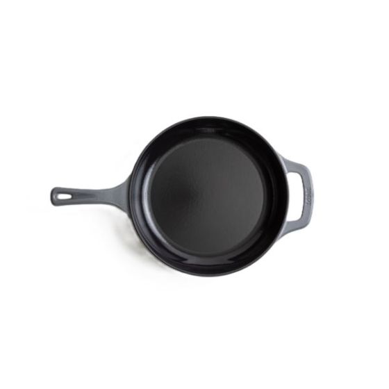USA Enamel - 11-Inch Enameled Cast Iron Skillet - Moonstruck