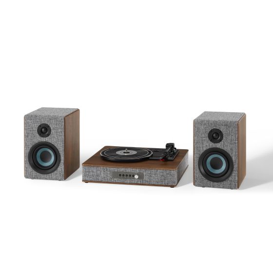 Aria Record Player With Speakers