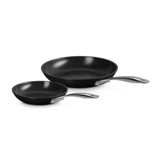 2pc Essential Nonstick Ceramic Fry Pan Set