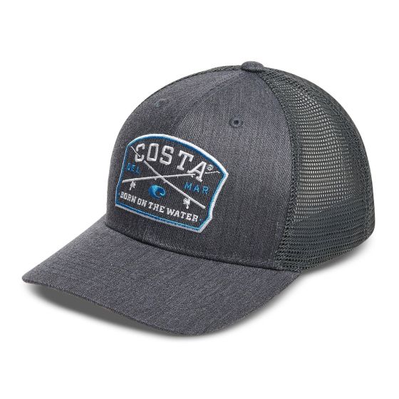 Costa SPINNERS TRUCKER - BLACK HTHR