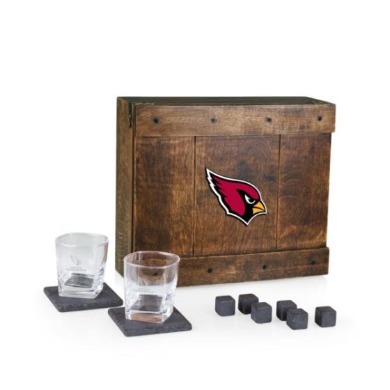 Las Vegas Raiders - Whiskey Box Gift Set, (Oak Wood)