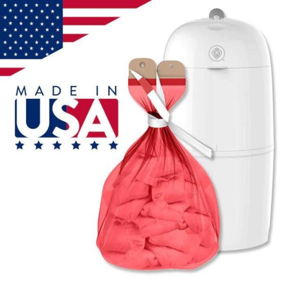 Diaper TWIST'R  Refill  BAGS-Made in the USA- 10pk