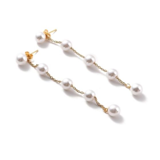 Pearl Dangle Earrings
