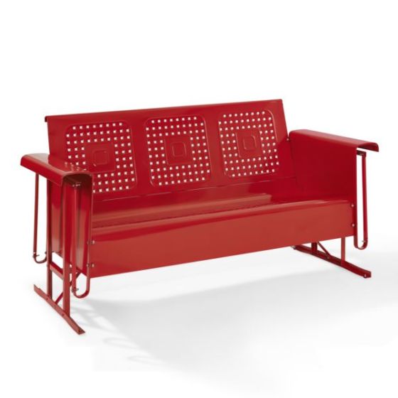 Bates Retro Outdoor Sofa Glider