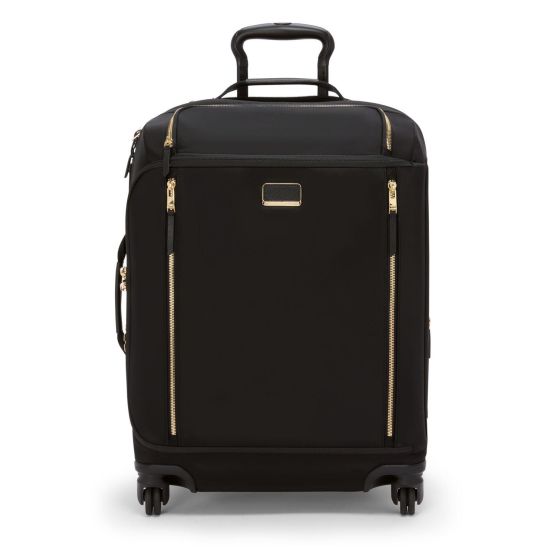 Voyageur Leger International Expandable Carry-On- Black/Gold