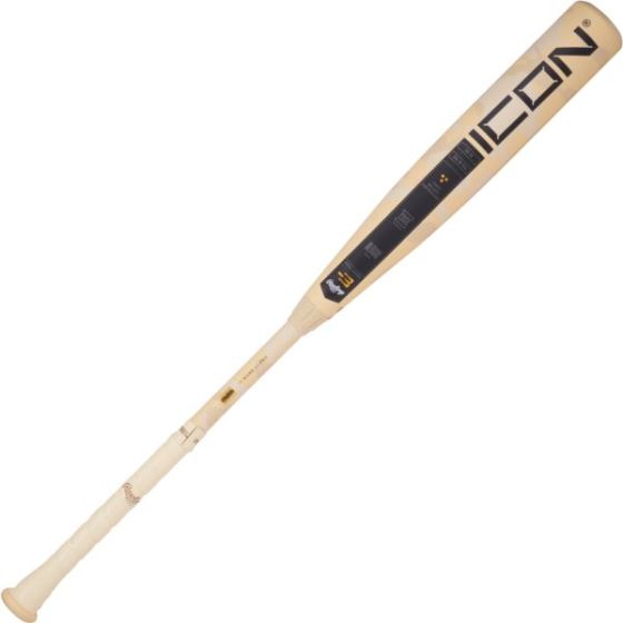 Rawlings - Icon BBCOR Baseball Bat, 32 in / -3