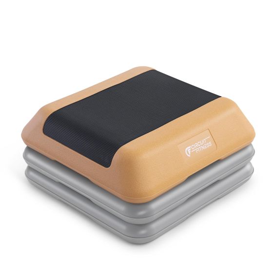 Circuit Fitness Aerobics Platform 2 Risers - Peach Fuzz
