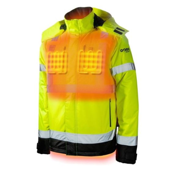 Flash Men's Hi Vis Jacket Size L