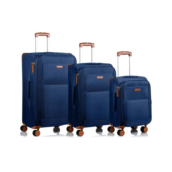 Classic Softside Luggage Set Size 3 Pieces