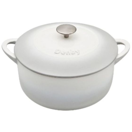 Denby Natural Canvas Cast Iron 4.2L Oval Casserole