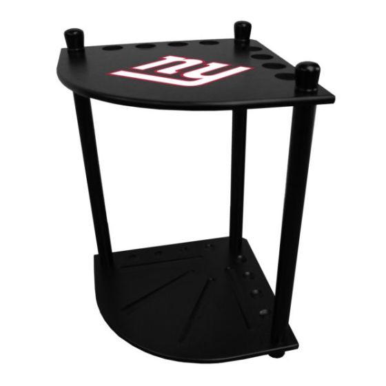 New York Giants Corner Cue Rack
