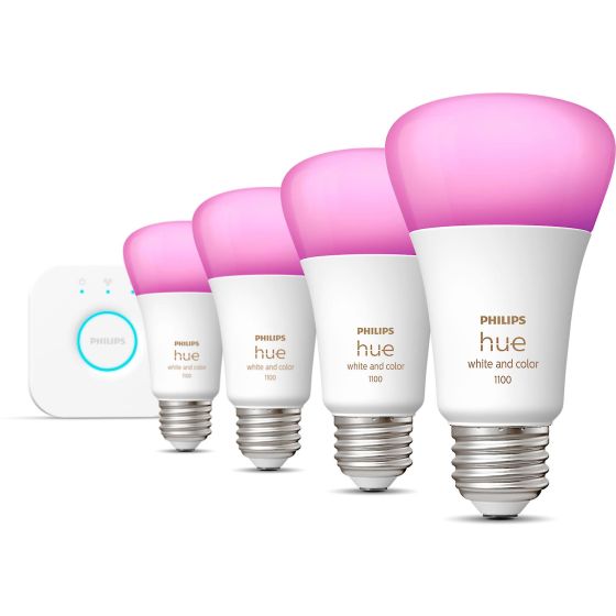 Philips Hue White and Color Ambiance Starter Kit (1100 lumens)