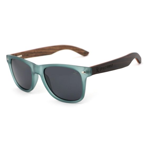 Frost - American Walnut Wooden Sunglasses Grey Lens