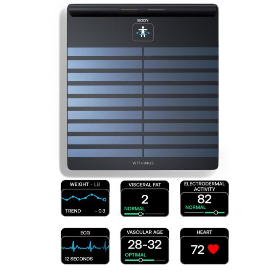 Withings Body Scan - Connected Health Station in Black