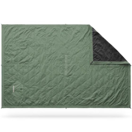 Field Microfleece Blanket - Coastal Green