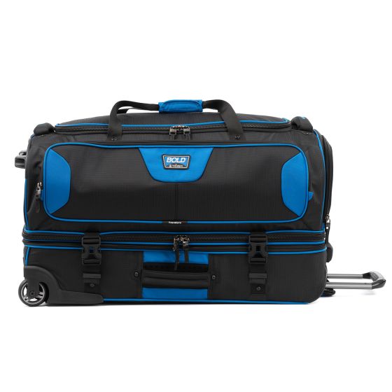 Bold 30-inch Large Check-In Drop-Bottom Rolling Duffel