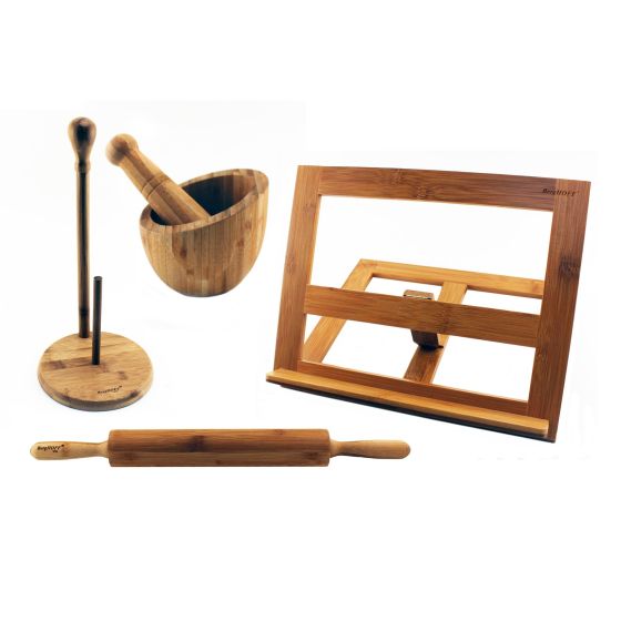 Bamboo 4pc Kitchen Set