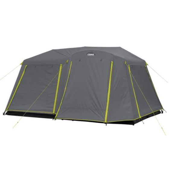9 Person Instant Cabin Tent w/ Full Rainfly - 14ft x 9ft