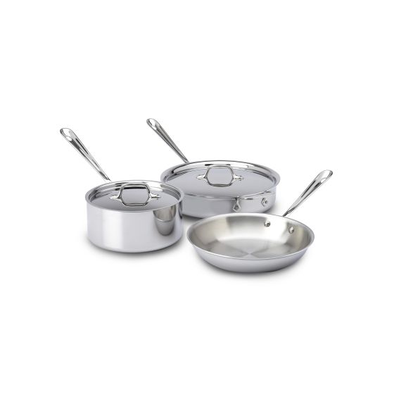 D3 Stainless Steel 5-Piece Cookware Set
