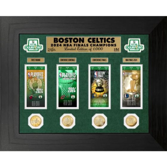 Boston Celtics Deluxe 2024 NBA Finals Ticket Collection