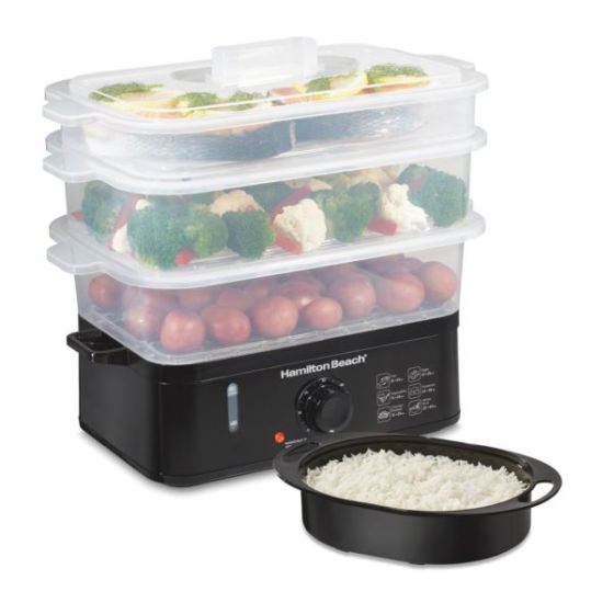 9.5qt 3-Tier Electric Food Steamer