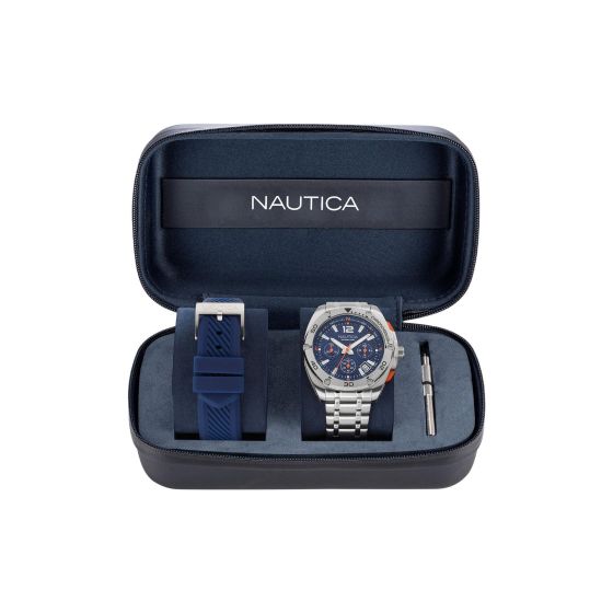 Tin Can Bay Stainless Steel And Silicone Watch Box Set