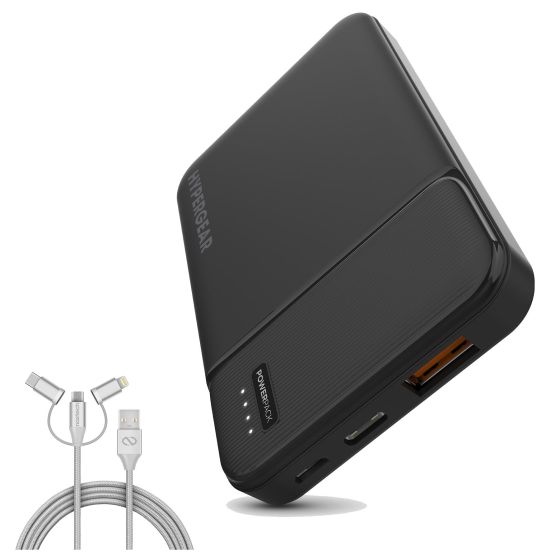 5,000mAh Power Bank w/ 3-1 USB cable