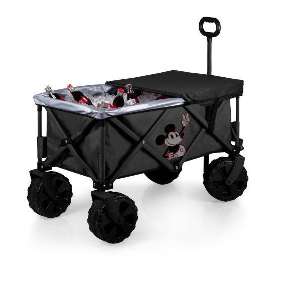 Mickey Mouse Adventure Wagon Elite All-Terrain Portable Utility Wagon Gray