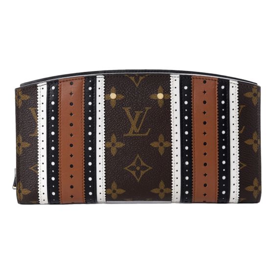Louis Vuitton Limited Edition Zippy Steamer Wallet Brogue Monogram