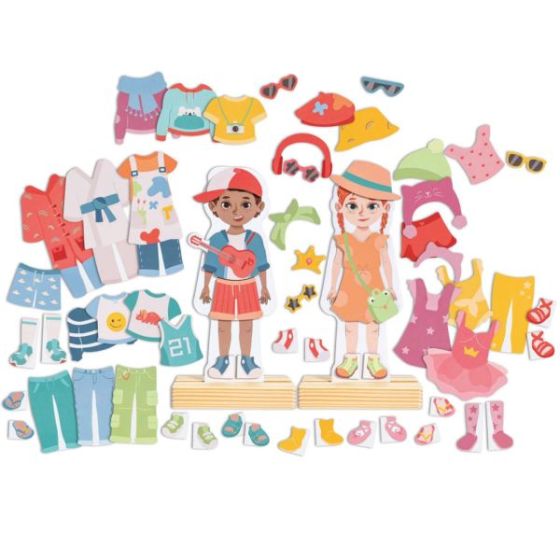 Dress-Up Magnetic Puzzle Ages 3+ Years