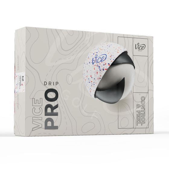 The Vice Pro strikes the perfect balance between distance and control, sitting between the Vice Pro Plus and Vice Pro Air. With reduced spin rates and a flatter trajectory than the Pro Plus, it delivers increased distance with woods and long irons while m