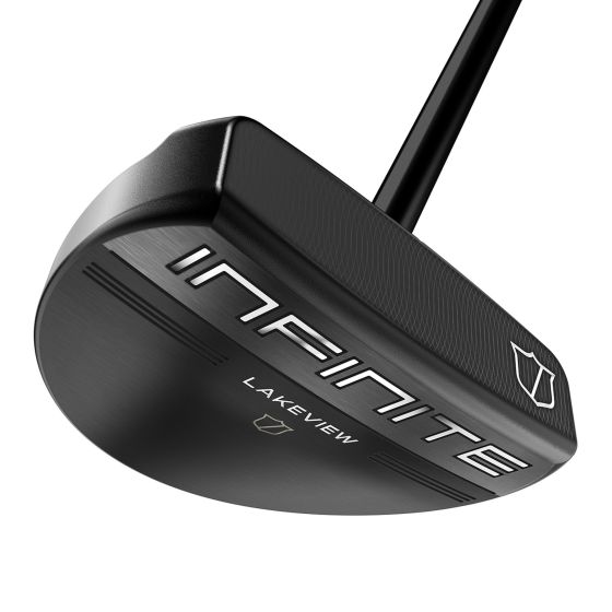 Wilson Infinite Zero Torque Lakeview Putter features a half moon mallet design with zero torque technology that reduces face rotation to keep the putter square to the target longer. A double milled face promotes consistent roll and reliable distance contr