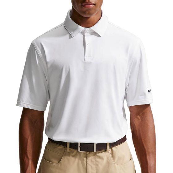 Nike Dri Fit Velocity Olc Men's Golf Polo features lightweight four way stretch fabric that moves freely through the swing. Dri Fit technology wicks sweat away from the skin for faster evaporation to help keep you dry and comfortable. The polyester and sp