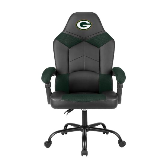 Enjoy hours of comfort whether working or gaming in your new Oversized Office Chair. It features a sturdy steel base with an comfortable oversized seat. The backrest adjusts from 90 to 135 using the 2 handrail mechanisms. A gas lift system will allow you 