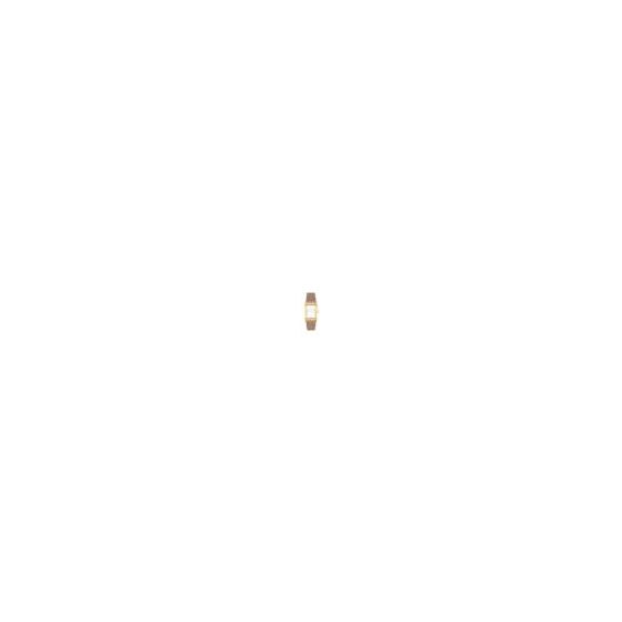 Coach Reese Ladies. 24x35mm Rectangle Gold Plated Case. White Satin Dial. Tan signature C Canvas Strap with tongue buckle. Mineral crystal. Quartz movement. Water Resistant to 99 feet.
