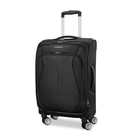 Softside just got a style moment. 4 Kix 3.0 shows off an updated look, bold piping, and details that catch the light as you roll. Expansion on every size keeps packing easy, while upgraded bumpers and corner protectors are there for every bump, curb, and 