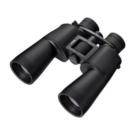 From wide-angle scanning to powerful close-ups, ACTION Zoom binoculars let you adjust your view to the moment. A smooth zoom lever makes it easy to dial in the right magnification, while large 50mm objective lenses with Nikon's multilayer-coated optics de