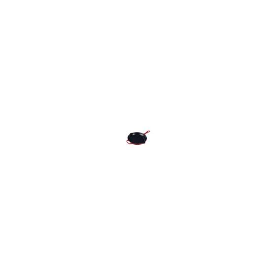 Rated the #1 recommended skillet by America's Test Kitchen. Cast iron delivers superior heat distribution and retention. Durable enamel resists dulling staining chipping and cracking. Black satin interior formulated for higher surface temperatures. Does n