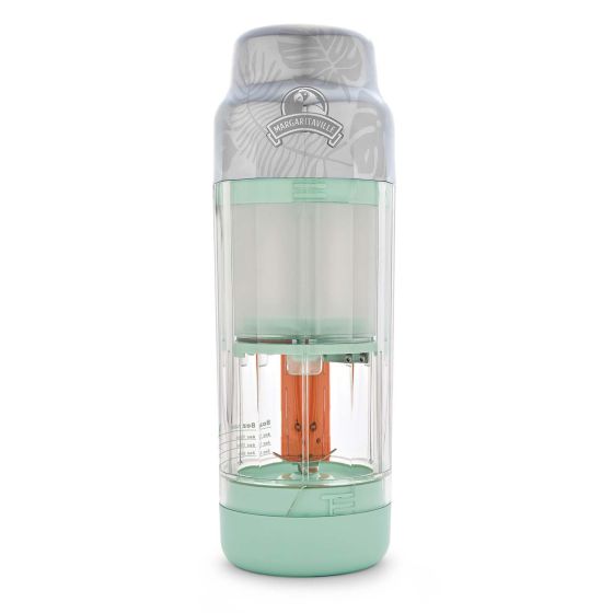 Craft resort-style frozen drinks anywhere with the Margaritaville Maui On-the-Go Frozen Drink Maker. Compact, lightweight, and made from BPA-free Tritan plastic, it's perfect for beach, pool, or boat. Enjoy 20+ drink cycles per charge and easy cleanup. Ju