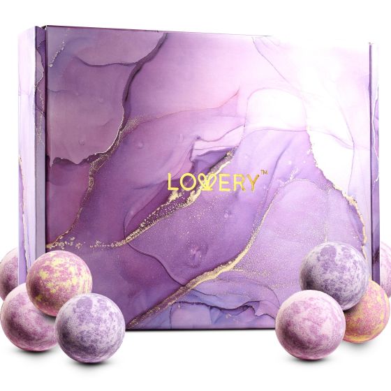 The LOVERY Marble Bath Bomb Set offers a luxurious way to unwind after a long day or prepare for a busy week with a relaxing and indulgent bath experience. Unlike ordinary baths, these marble bath bombs transform your soak into a magical, soothing ritual 