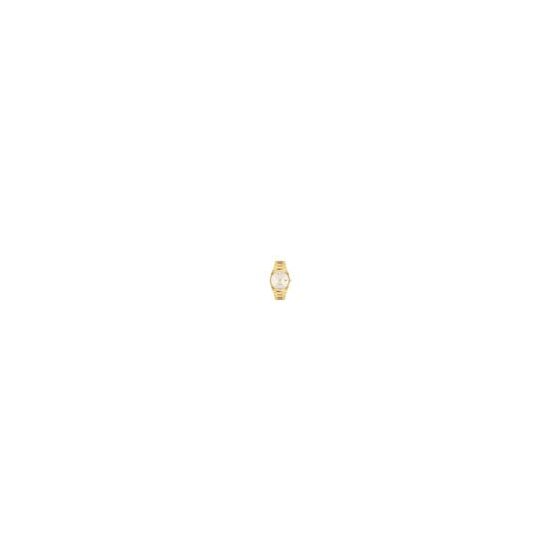 The BOLD Quest Automatic looks to the future with a shaped case and an integrated bracelet. A Swiss made self-winding movement drives this watch, powered by the motion of your wrist. This 39mm watch features a white dual texture dial, yellow gold-tone han