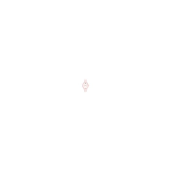 Bold Evolution 2 watches exhibit the evolution of modern design with an elevated feel. Blush pink ceramic bracelet bezel and case. Blush pink micro-textured dial with two hands. Signature dot at 12 o'clock fully paved in sparkling crystals. Swiss quartz m