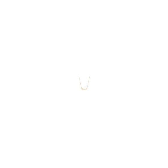 Make a statement and show off your style. This necklace features iconic COACH nameplate adorned with a delicate crystal stone for a little sparkle.