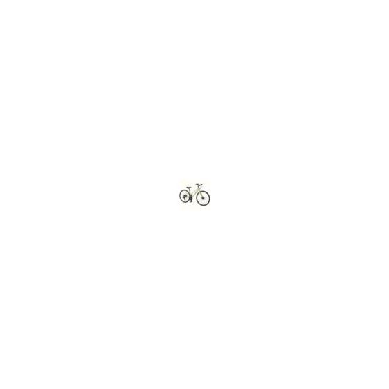 Aluminum frame is rust resistant. Mechanical disc brakes for reliable stopping power. 21-Speed drivetrain tackles inclines and flats. Shimano Revoshift shifters. Hybrid 700 x 35C all-season tires. Upright riding position with riser handlebars and padded s